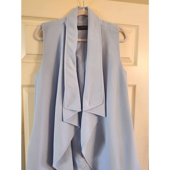 The Limited baby blue tunic duster vest size small - Picture 7 of 8